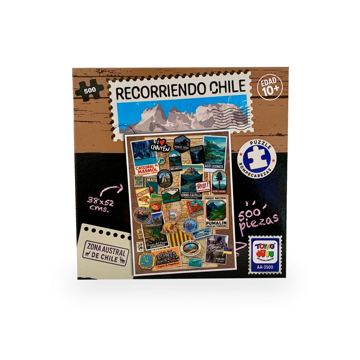 Puzzle Rompecabezas Zona Austral Chile (500) Piezas - Toyng-3
