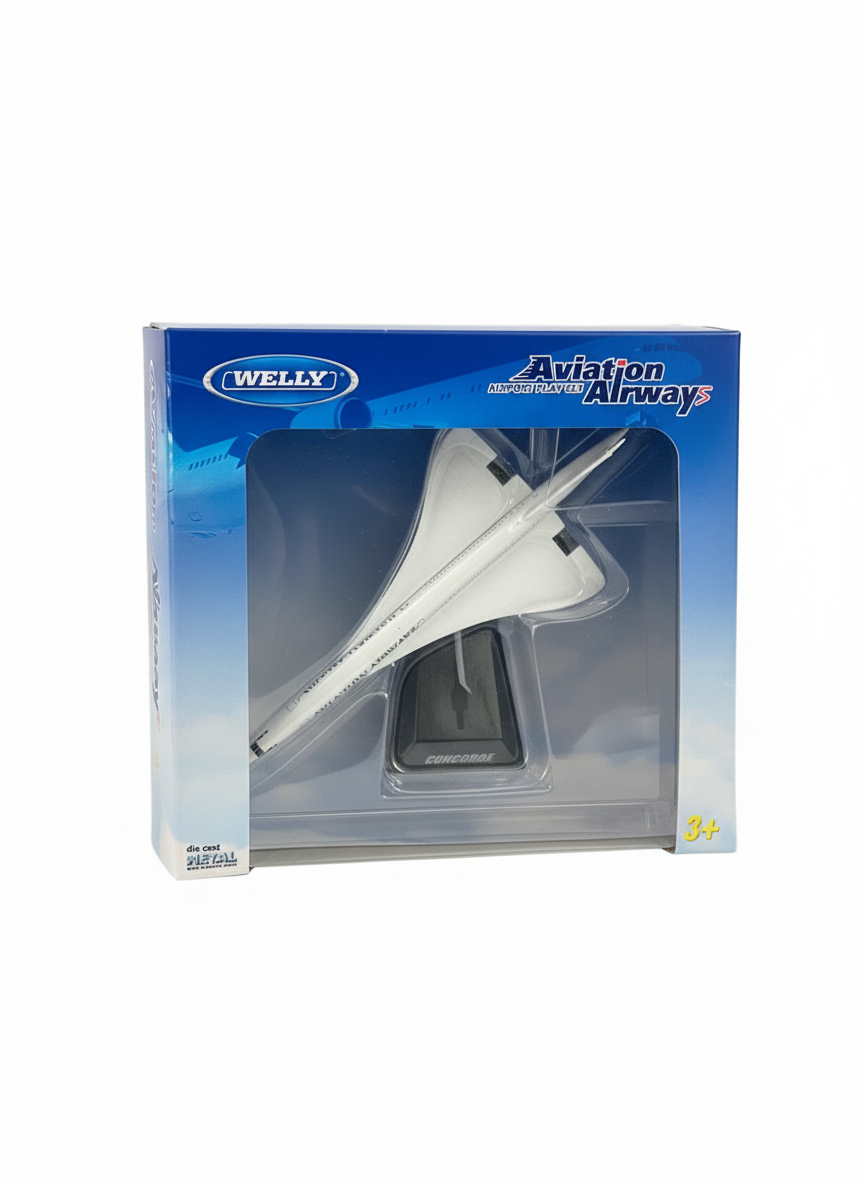 Avión Concorde  - Welly-2
