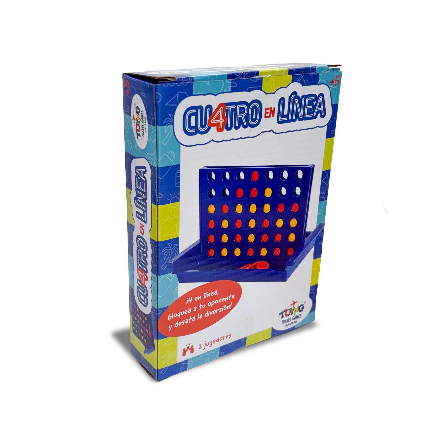 Juego de Mesa Travel Game 4 línea – Toyng-2