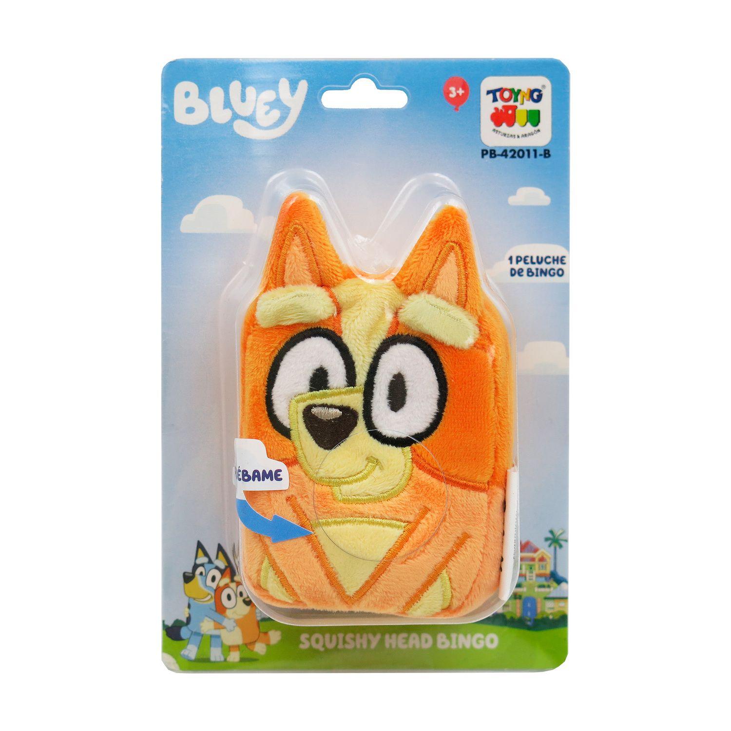 Peluche Squishy Head Bingo - Bluey-3