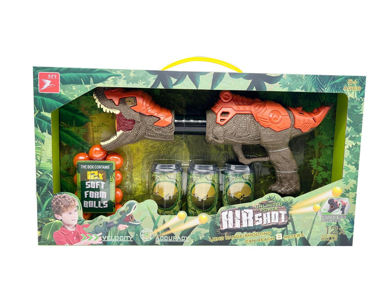 Lanzador De Dinosaurio 12 Bolas - Toyng - Toyng-2