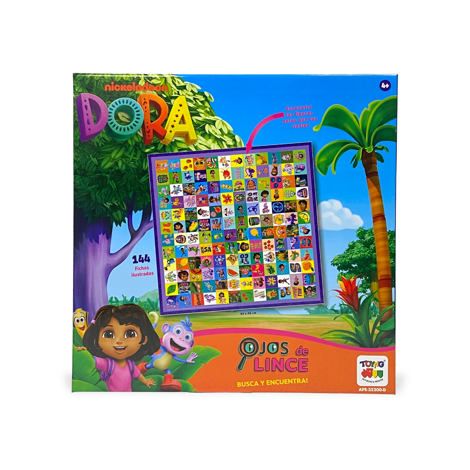 Juego de Mesa Ojos De Lince - Dora La Exploradora-2