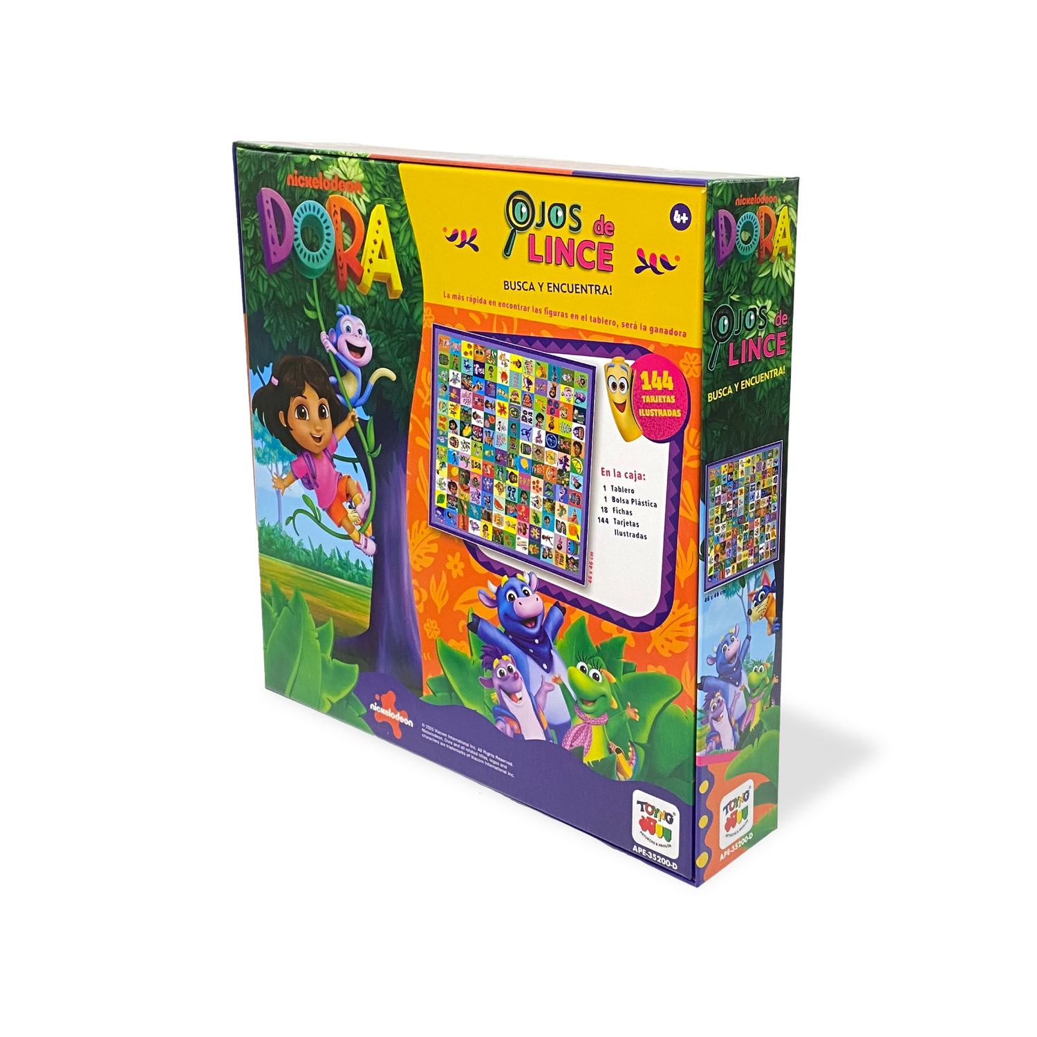 Juego de Mesa Ojos De Lince - Dora La Exploradora-3