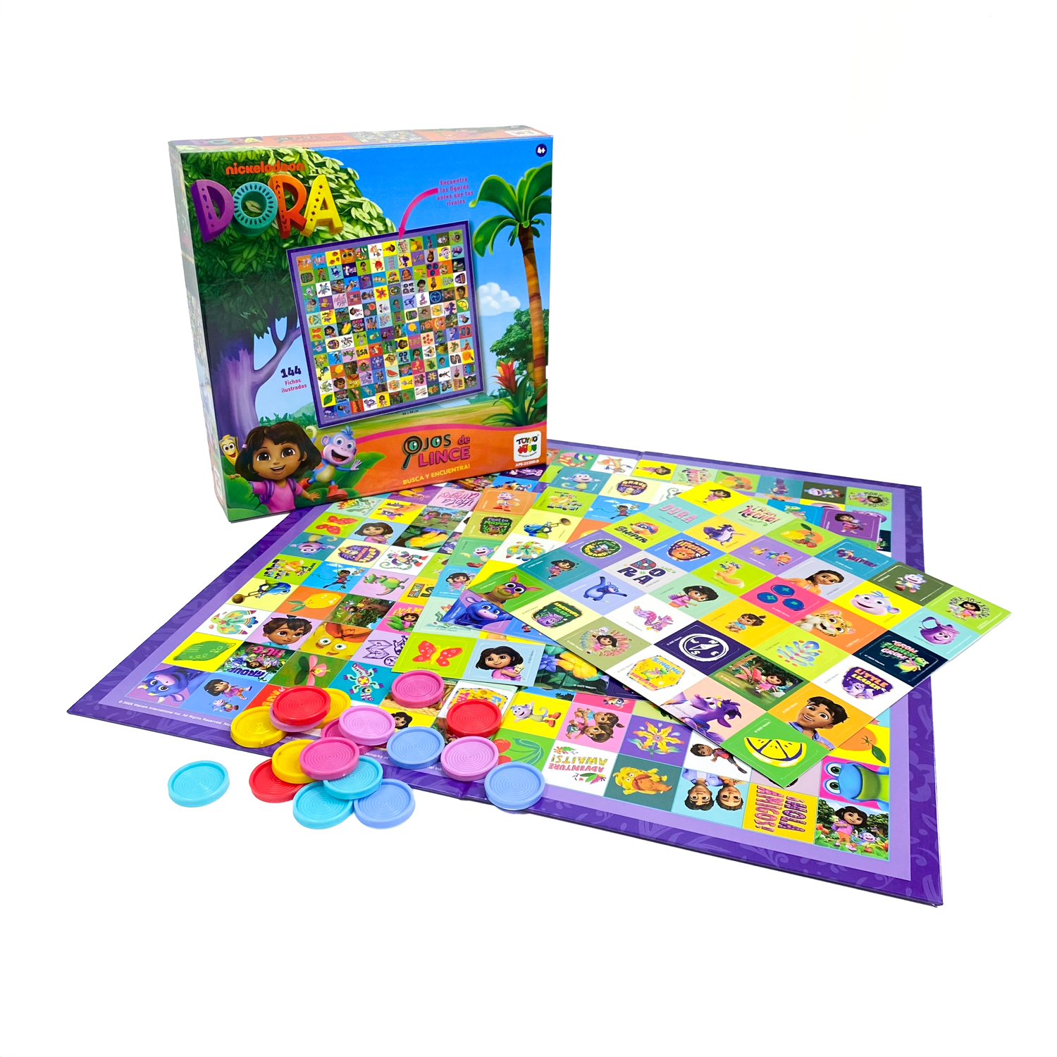 Juego de Mesa Ojos De Lince - Dora La Exploradora-4