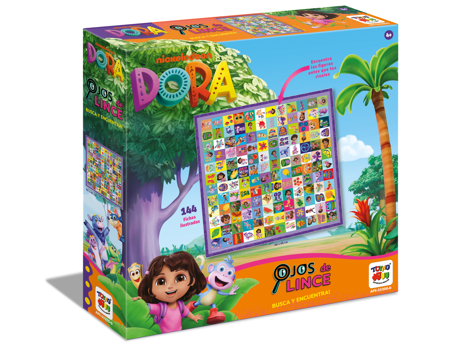 Juego de Mesa Ojos De Lince - Dora La Exploradora-4