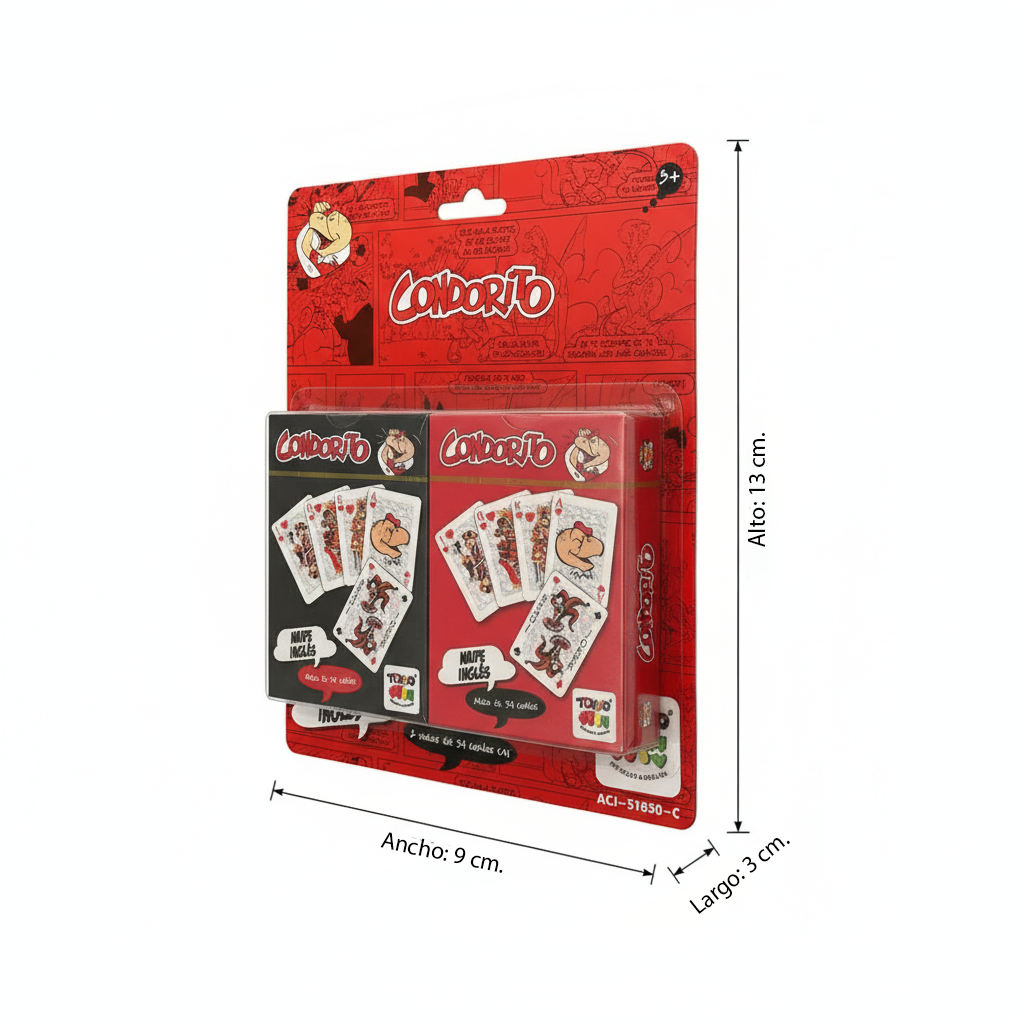 Juego de Mesa Naipes Condorito - Condorito-5