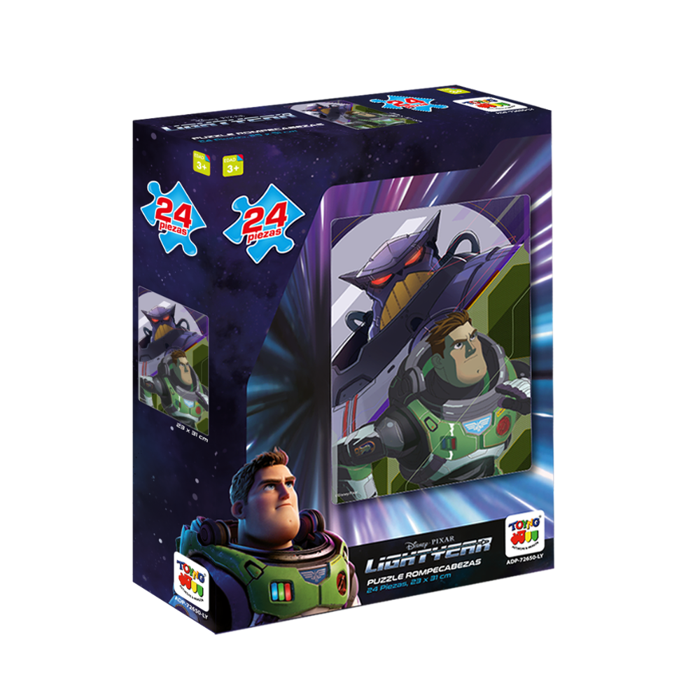 Puzzle 24 Pcs Lightyear Y Zurg-0