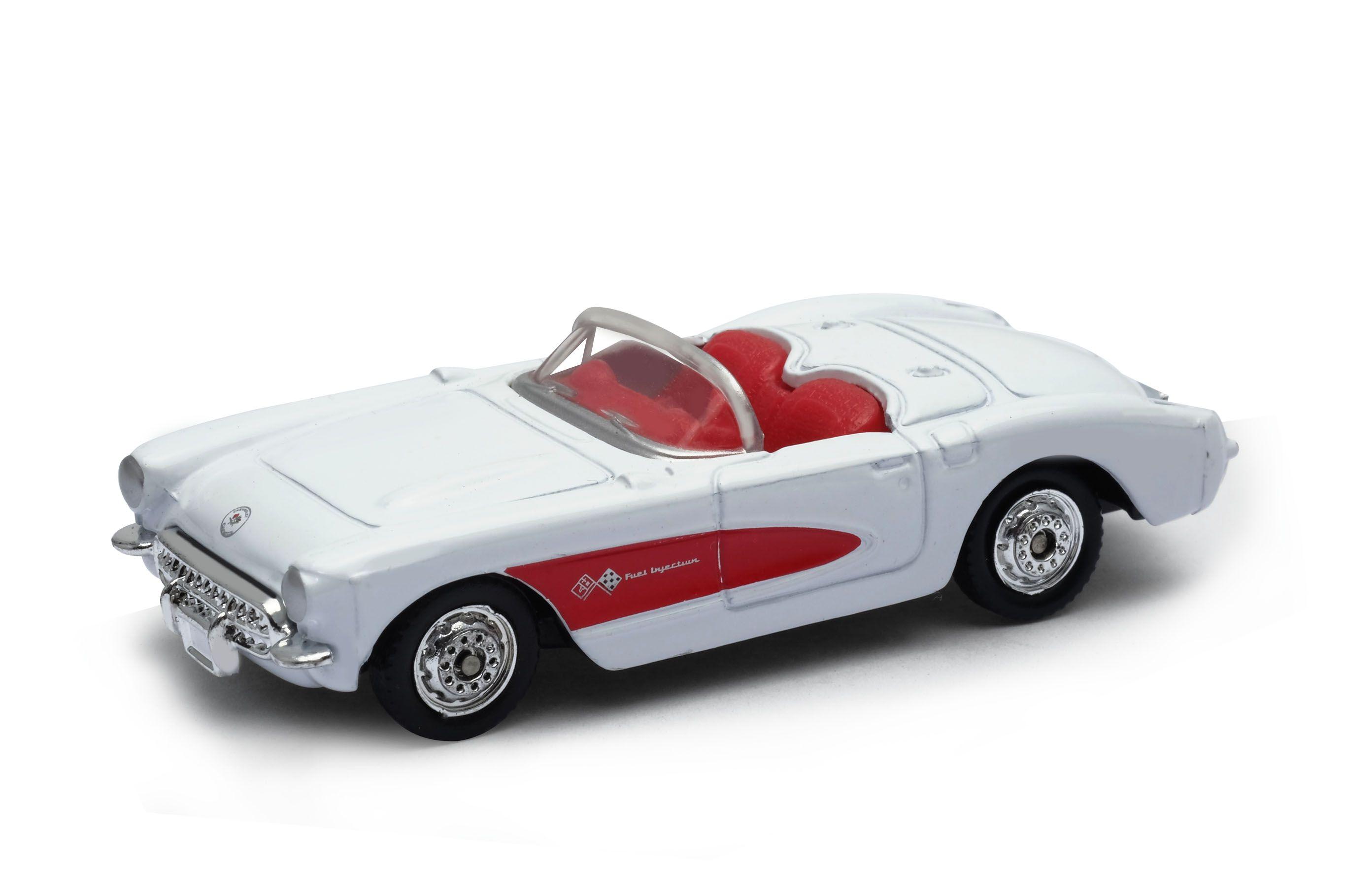 Auto Chevrolet Corvette 1957 - Welly-1