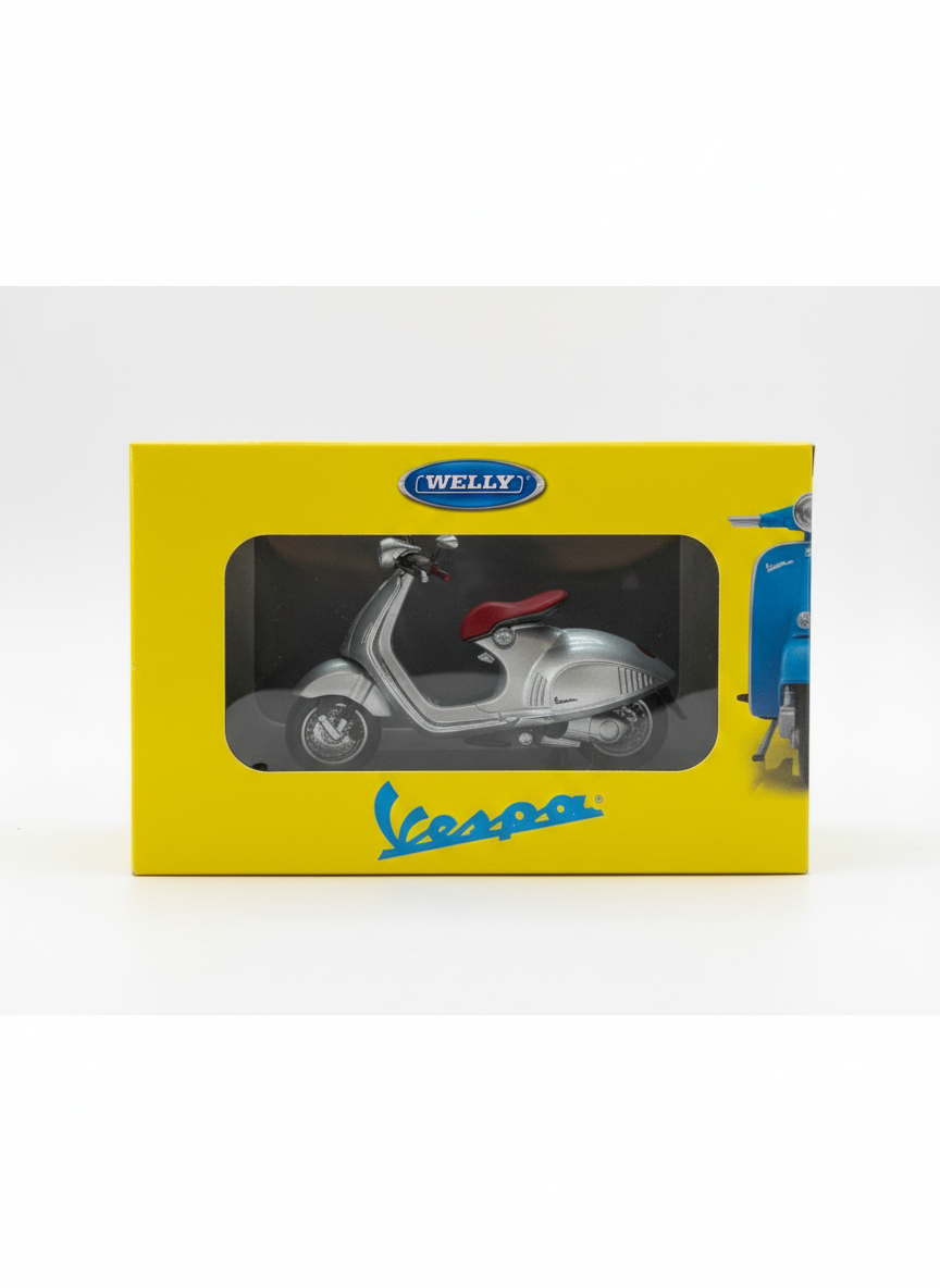 Moto Vespa 2014 946 - Welly Escala 1:18-2