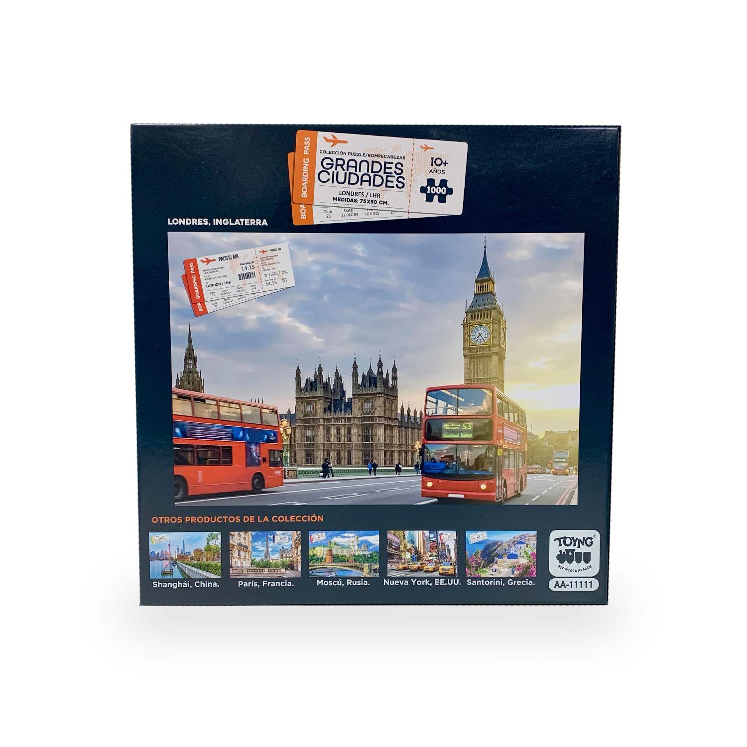 Puzzle Rompecabezas Londres (1000) Piezas - Toyng-4