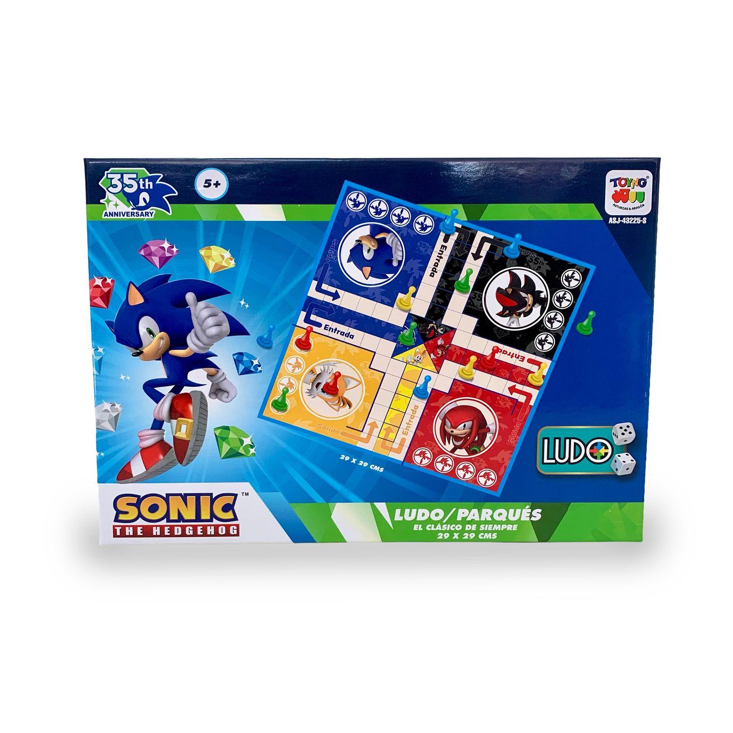 Juego de Mesa Ludo Clásico 2 a 4 Jugadores - Sonic-3