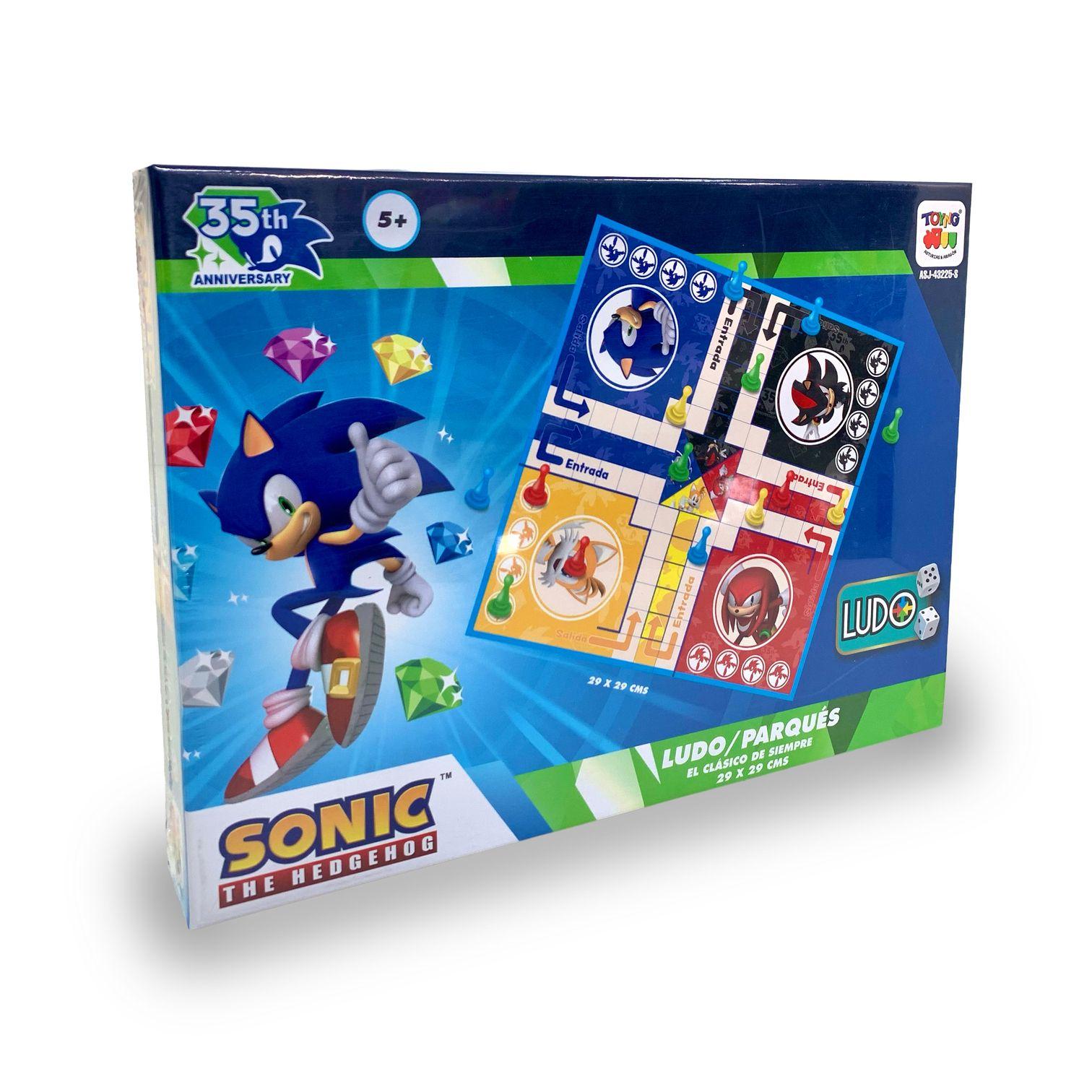 Juego de Mesa Ludo Clásico 2 a 4 Jugadores - Sonic-5