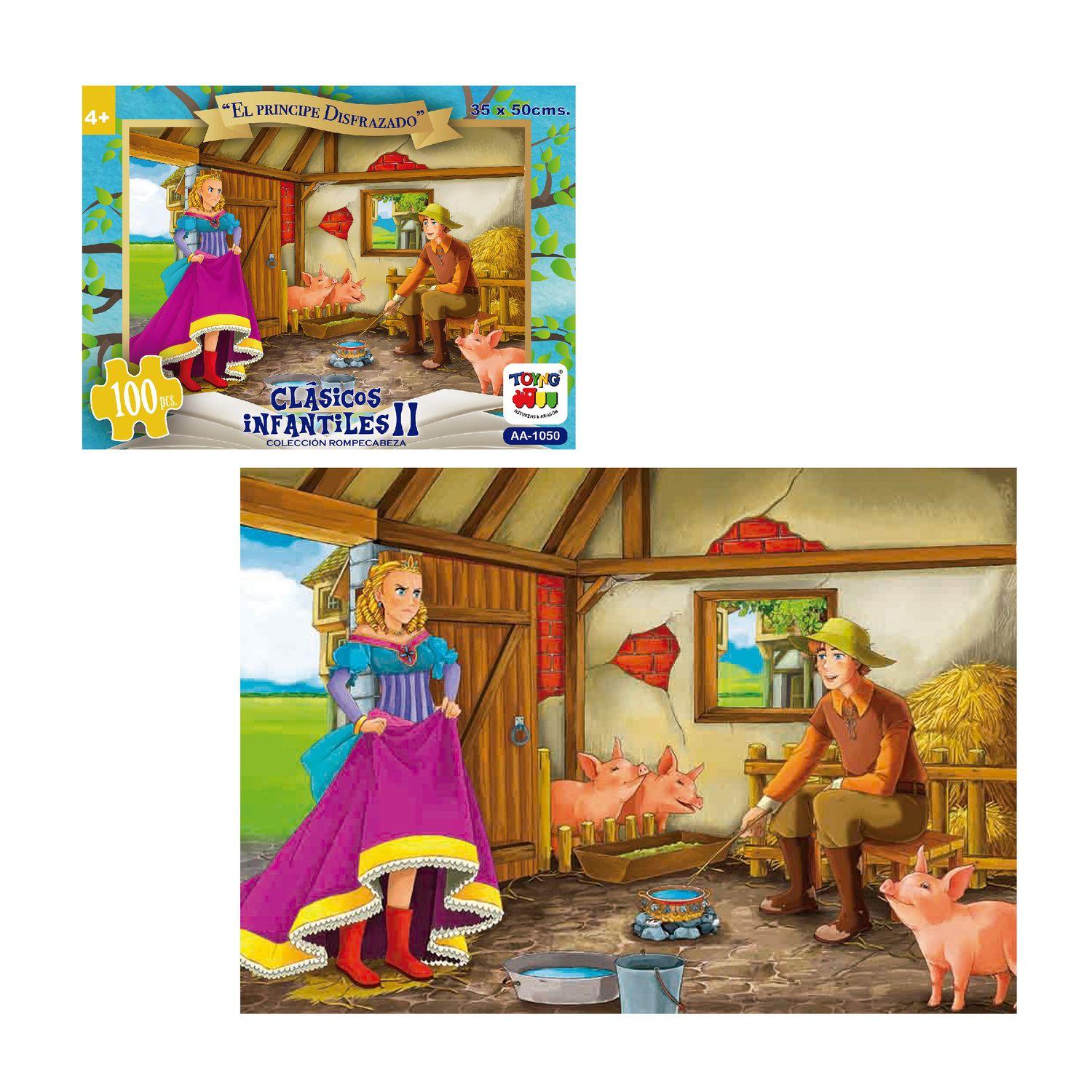 Puzzle El Príncipe Disfrazado (100 Piezas) - Toyng-2