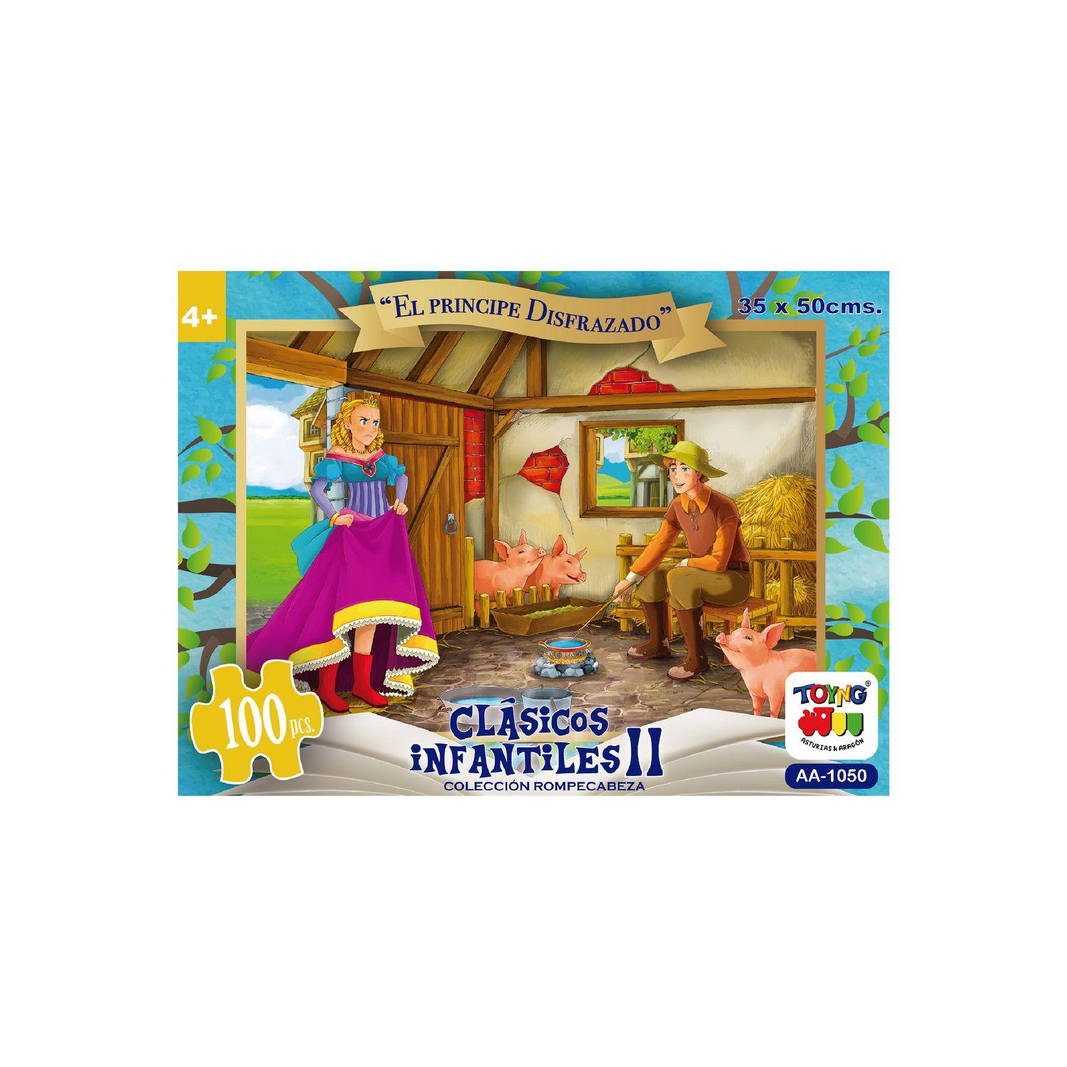 Puzzle El Príncipe Disfrazado (100 Piezas) - Toyng-3