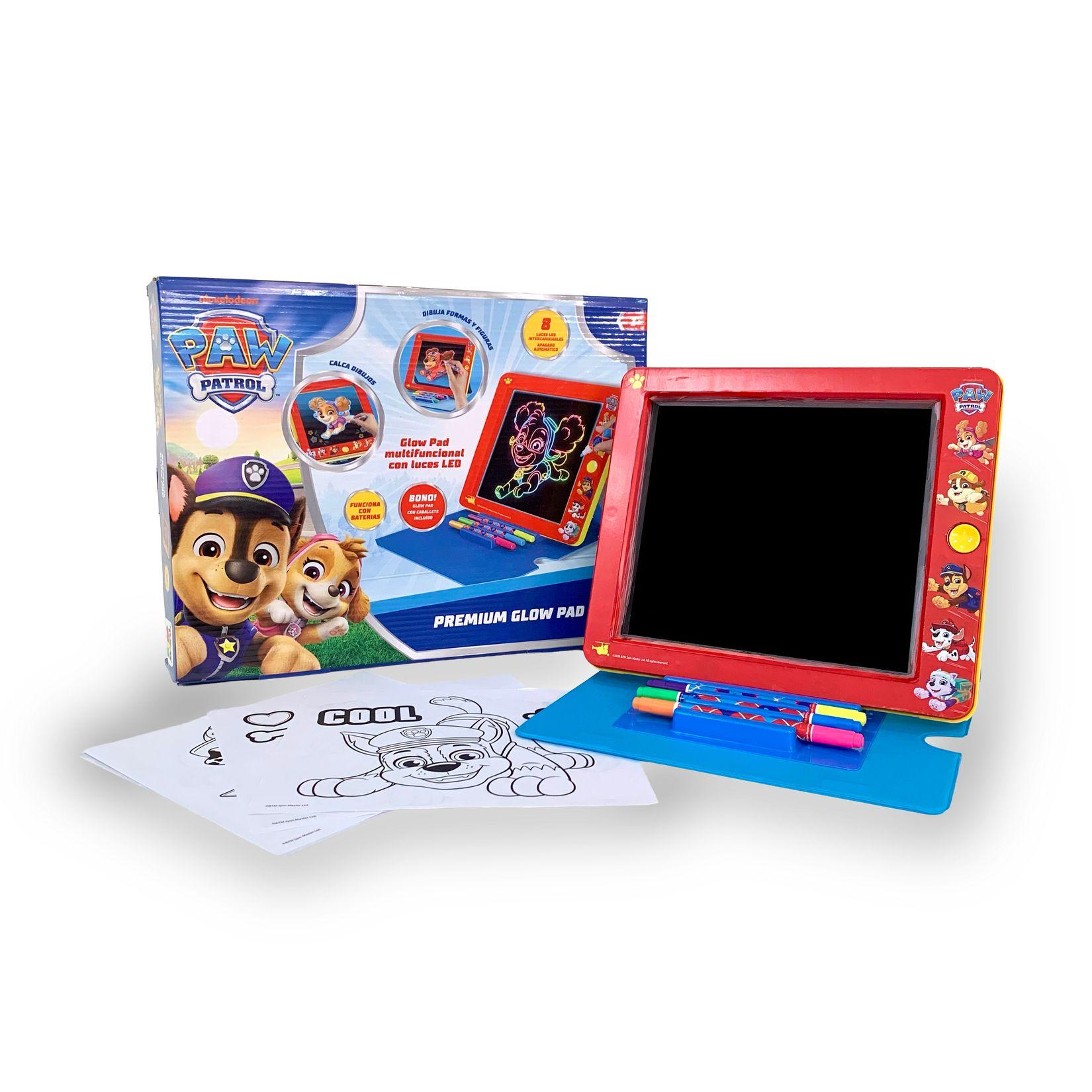 Pizarra LED Glow Pad Premium con Marcadores - Paw Patrol-1