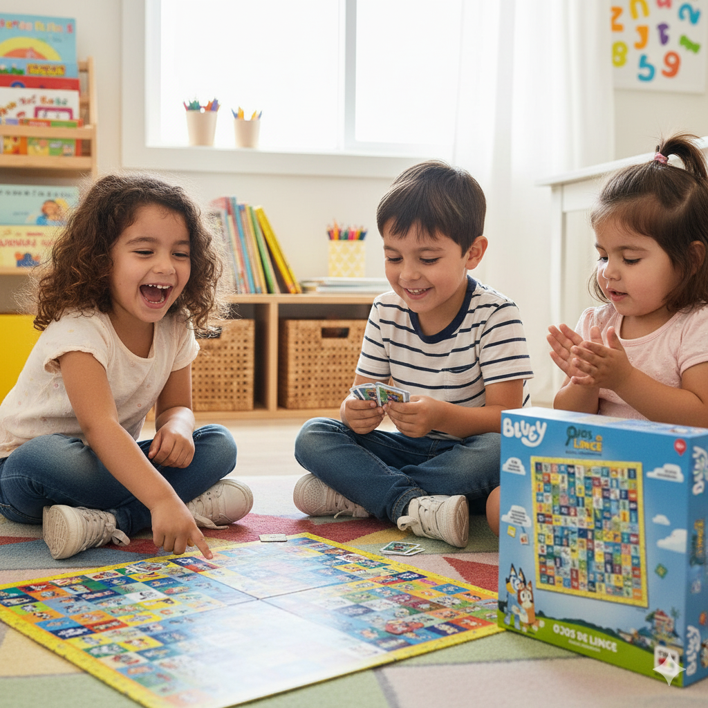 Juego de Mesa Ojos De Lince - Bluey-2