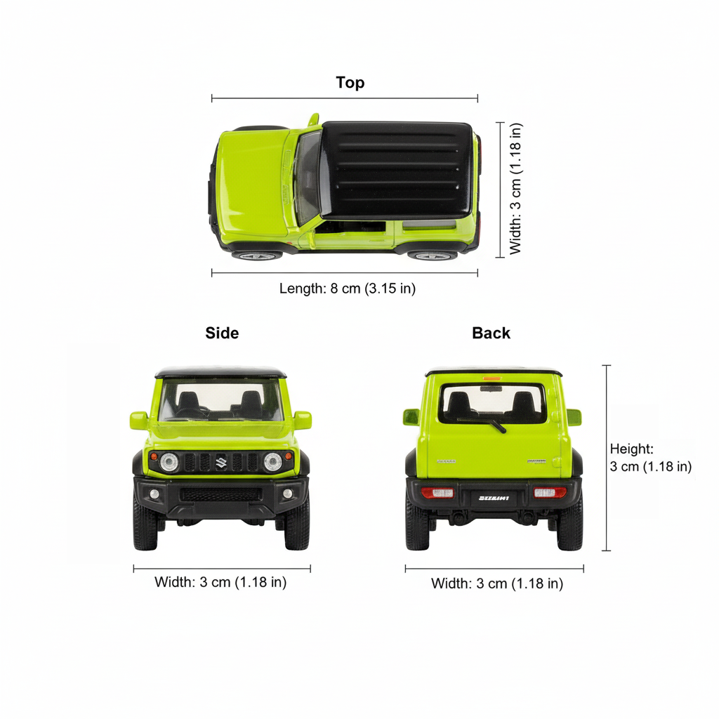 Auto Suzuki Jimmy - Welly Escala 1:60-5