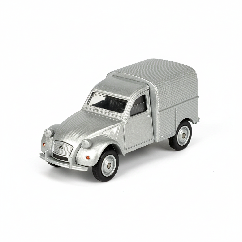 Auto Citroen 2 Cv Fourgonnette - Welly Escala 1:60-3
