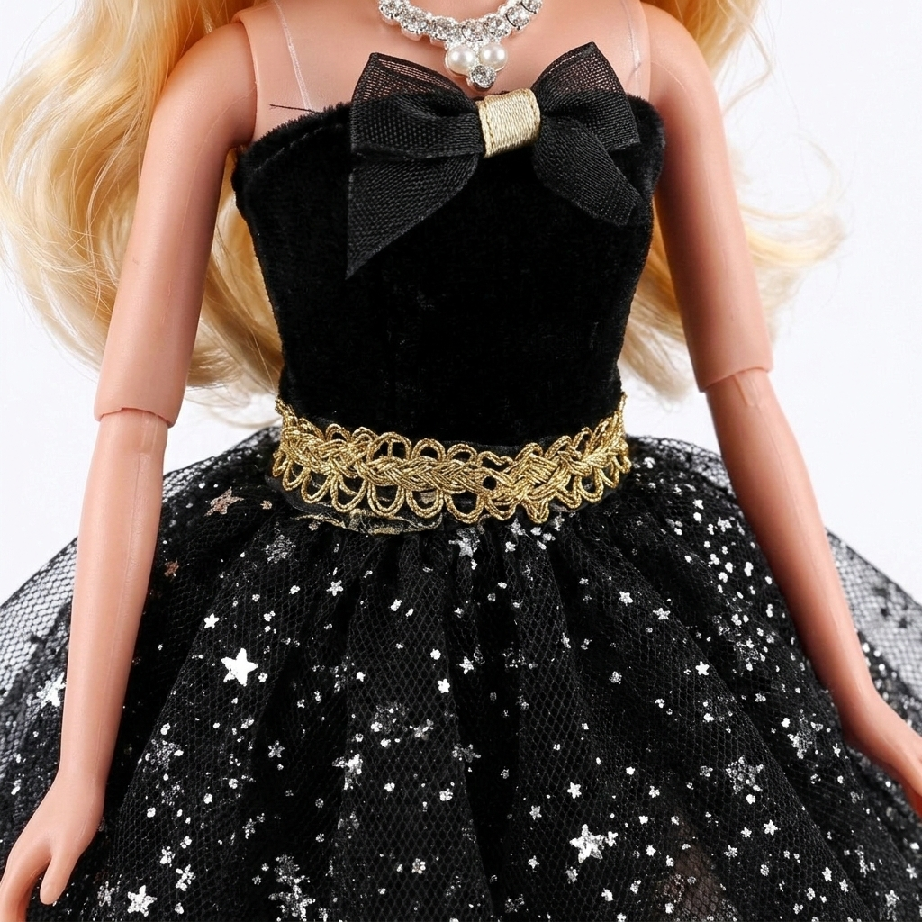 Juguete Muñeca Vestido Negro - Toyng-2