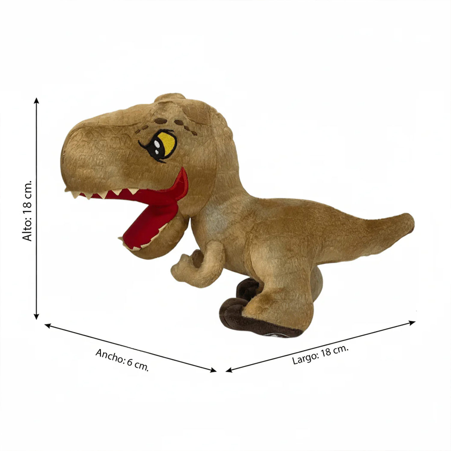 Pack x3 Peluches Jurassic World Colección Completa-3