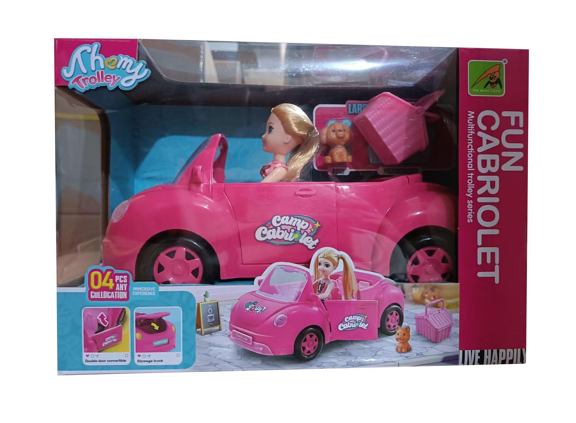 Auto Convertible Con Muñeca - Toyng-2