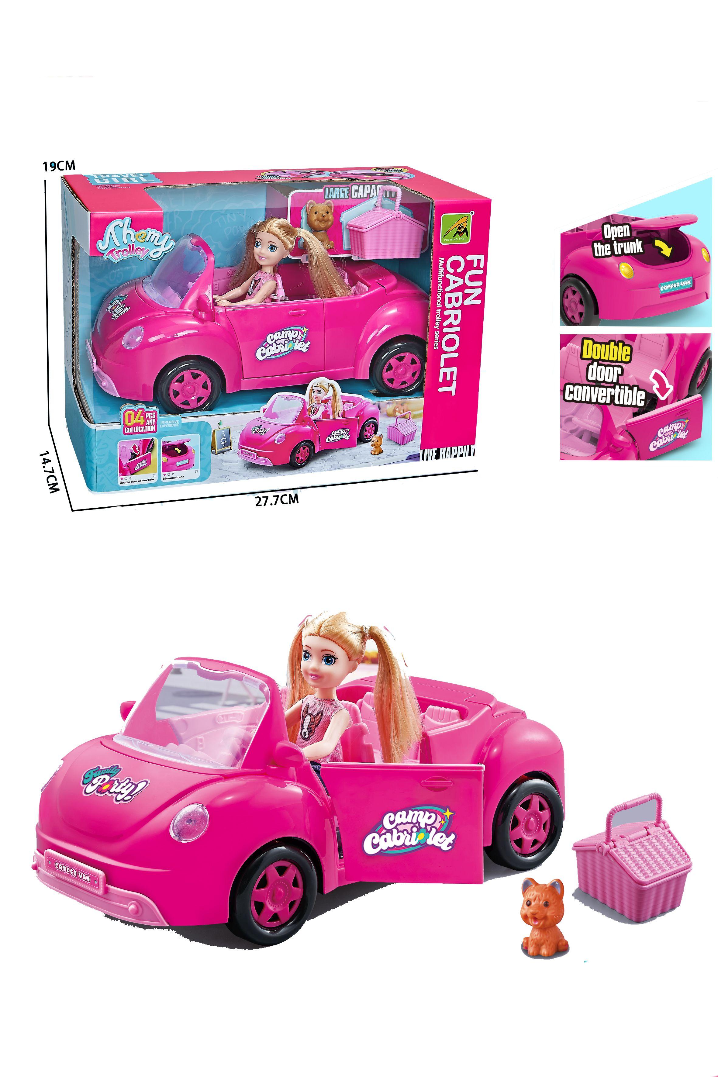 Auto Convertible Con Muñeca - Toyng-4