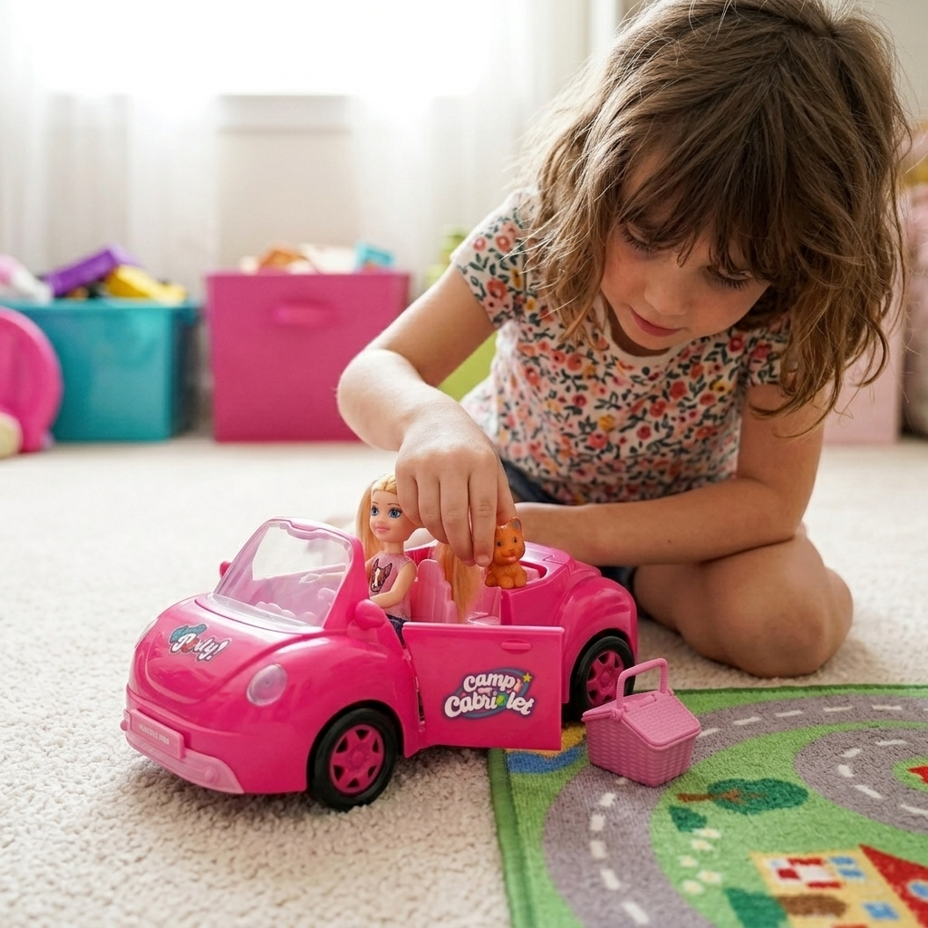 Auto Convertible Con Muñeca - Toyng-5