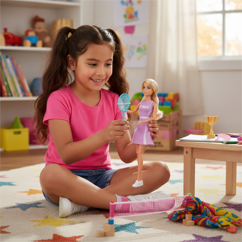Juguete Muñeca Deporte Tenis - Toyng-5