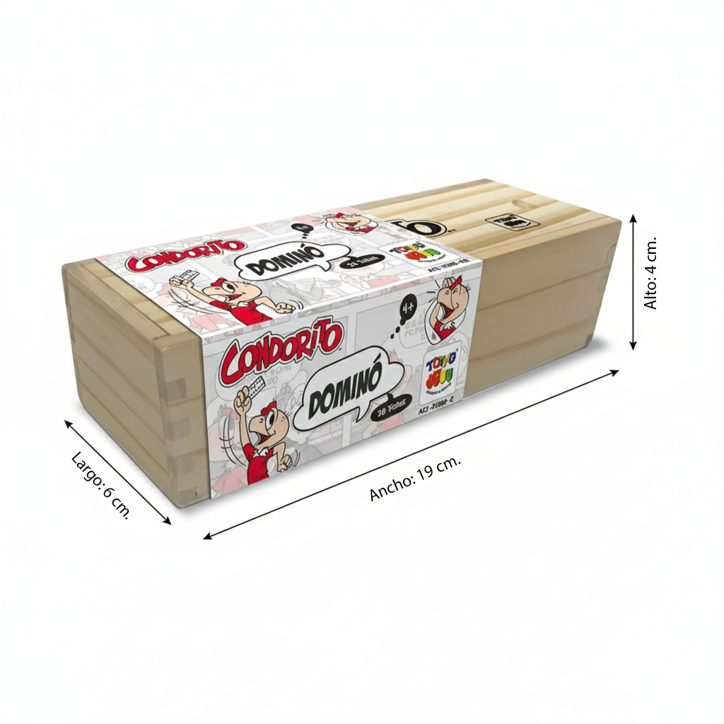 Juego de Mesa Dominó - Condorito-4