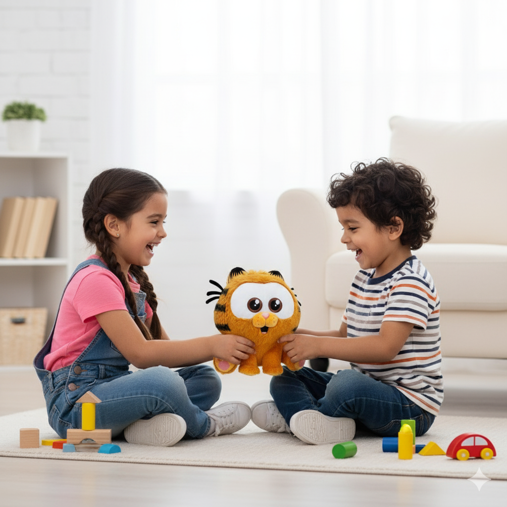 Peluche Baby Garfield 20 cm - Garfield-6