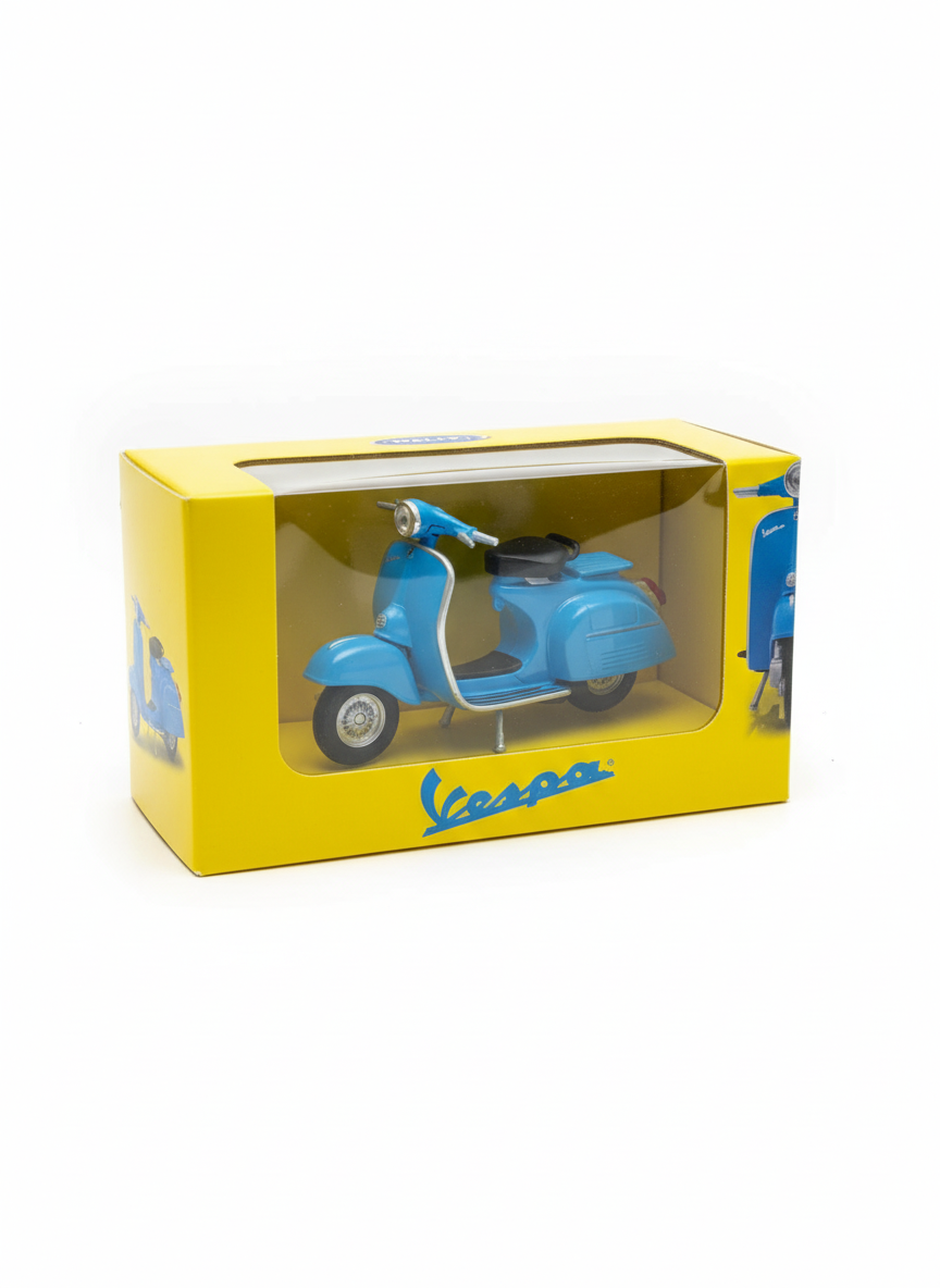 Moto Vespa 1970 150Cc - Welly Escala 1:18-2
