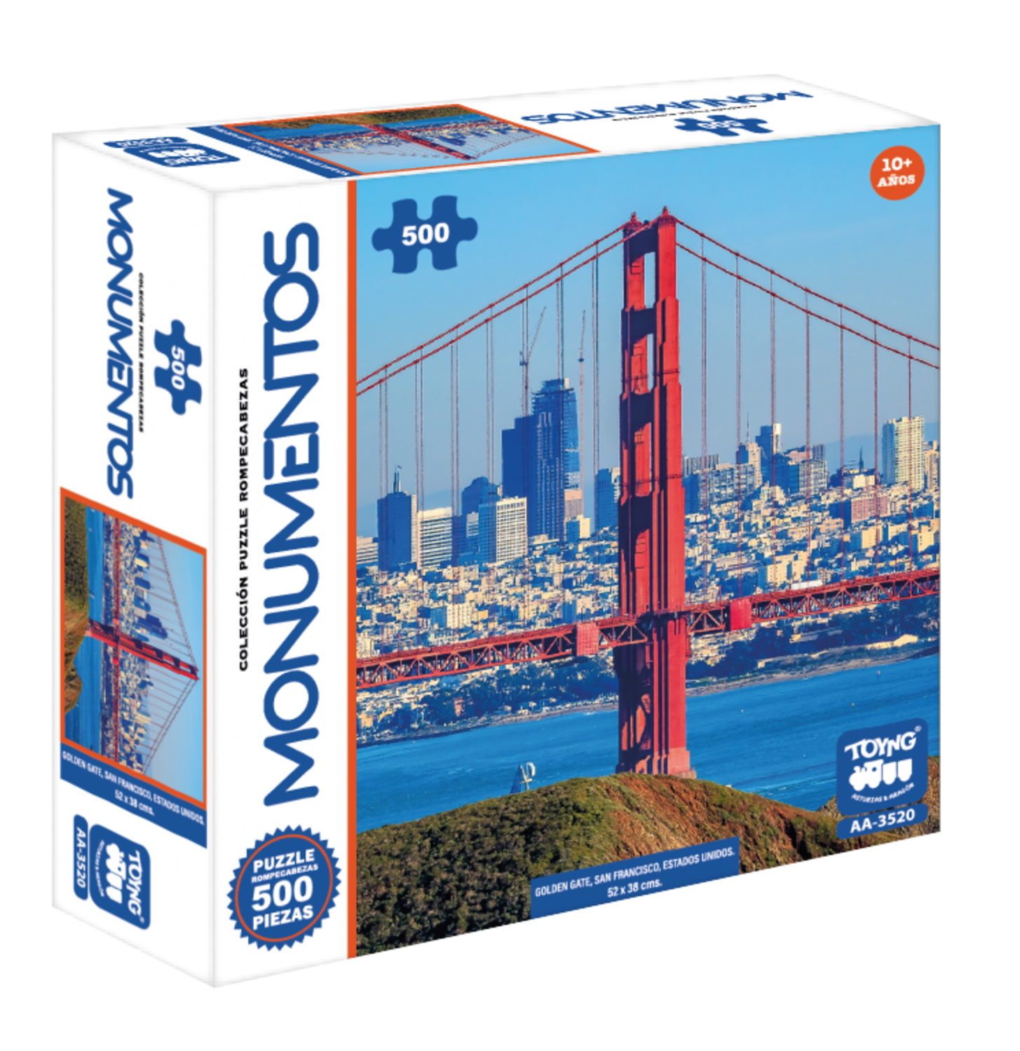 Puzzle 500 Golden Gate - Toyng-0