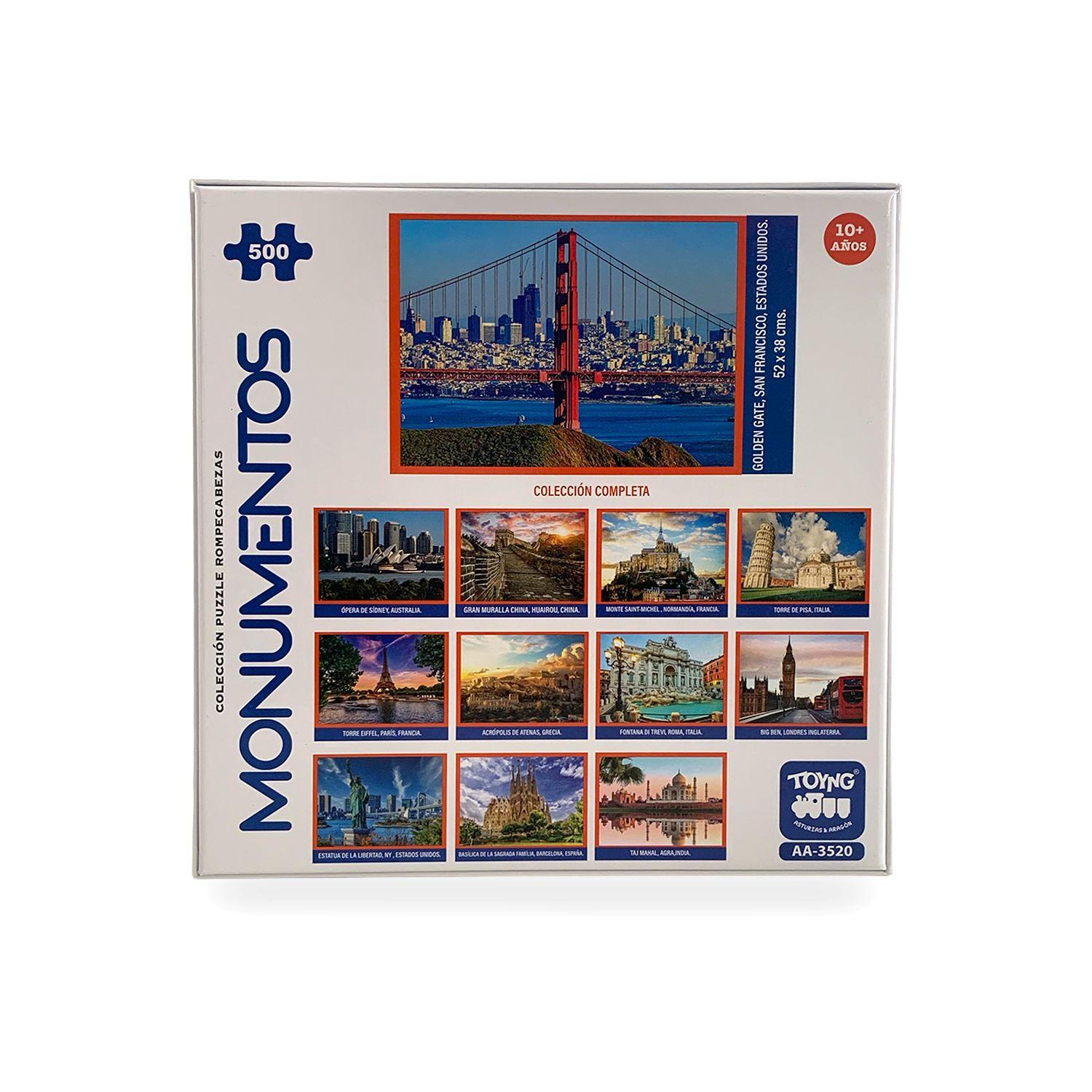 Puzzle Rompecabezas Golden Gate (500) Piezas - Toyng-2