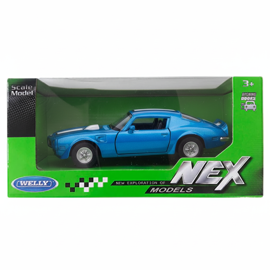 Auto Pontiac Firebird Trans Am 1972 - Welly Escala 1:34:39-7