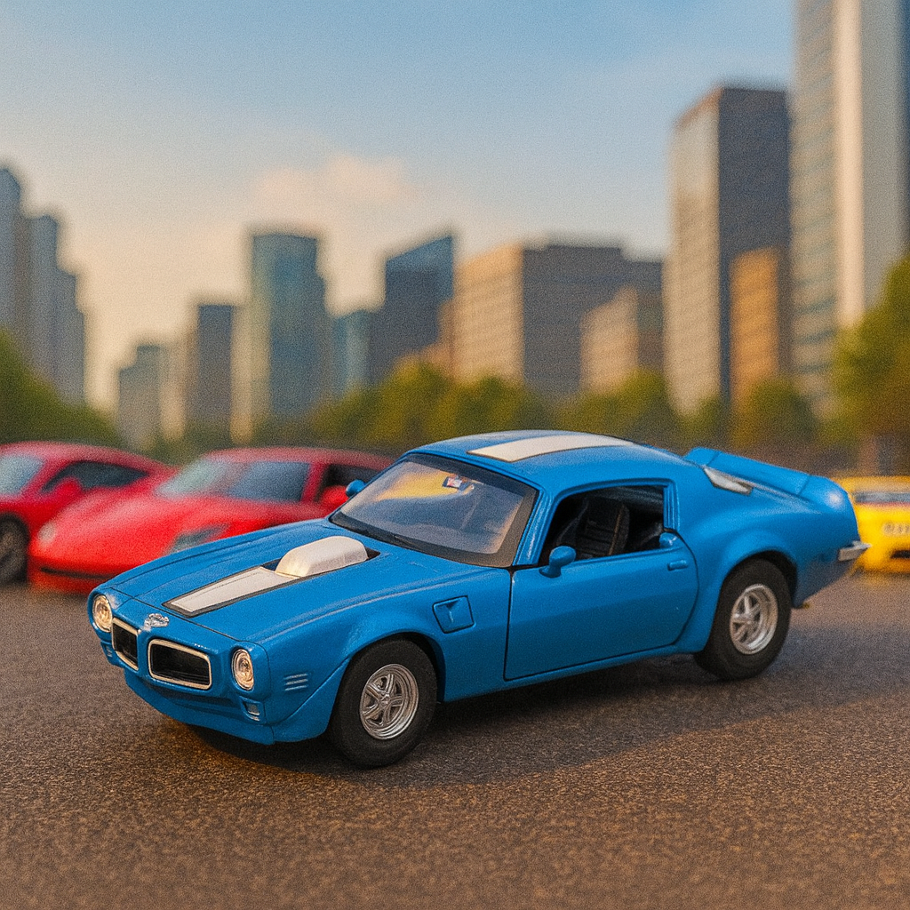 Auto Pontiac Firebird Trans Am 1972 Escala 1:34:39 - Welly-3