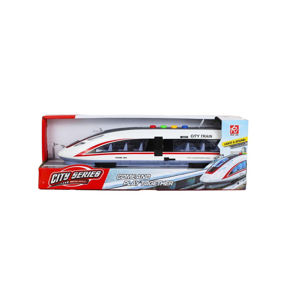 Tren Bala de Juguete para Niños con Luces y Sonido - Toyng-4