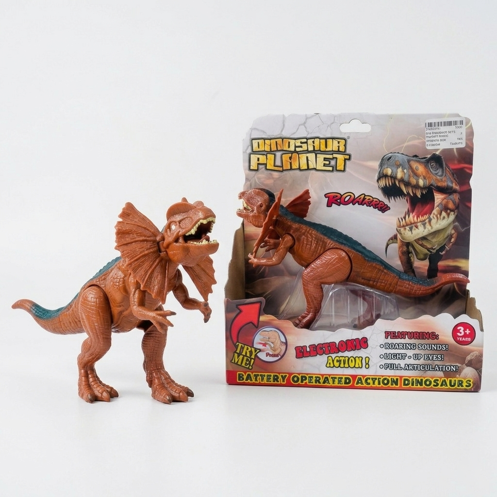 Juguete Dinosaurio B/O con Luces y Sonido 3 - Toyng-0