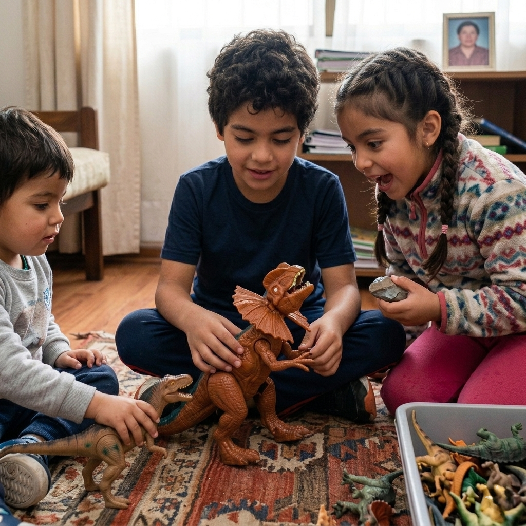 Juguete Dinosaurio B/O con Luces y Sonido 3 - Toyng-4