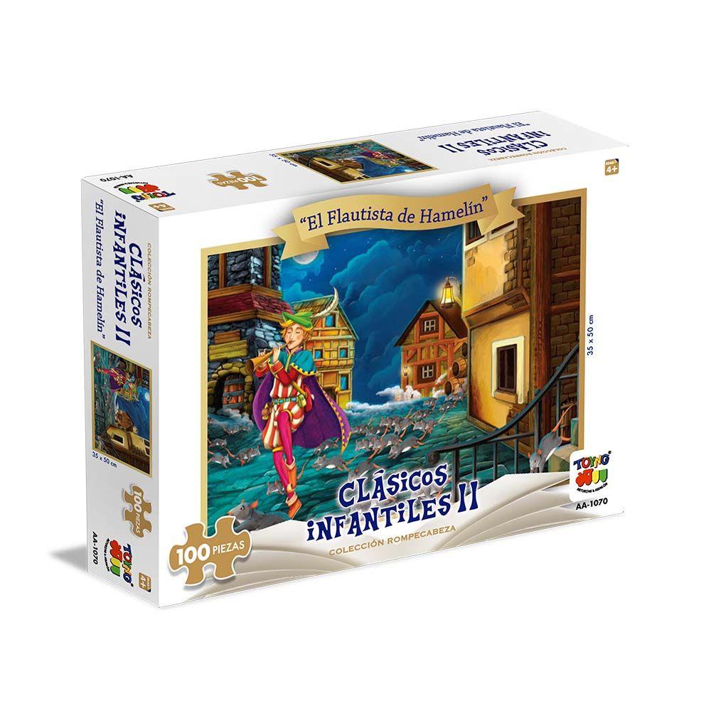 Rompecabezas El Flautista De Hamelin (100 Piezas) - Toyng-3