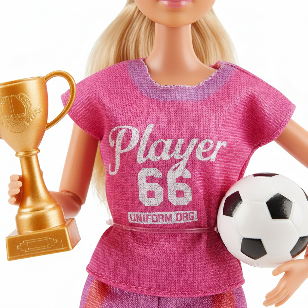Juguete Muñeca Deporte Futbol - Toyng-4