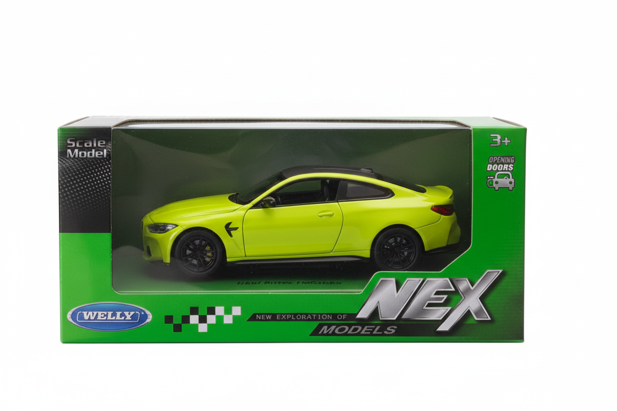 Auto Bmw M4 - Welly Escala 1:34:39-3