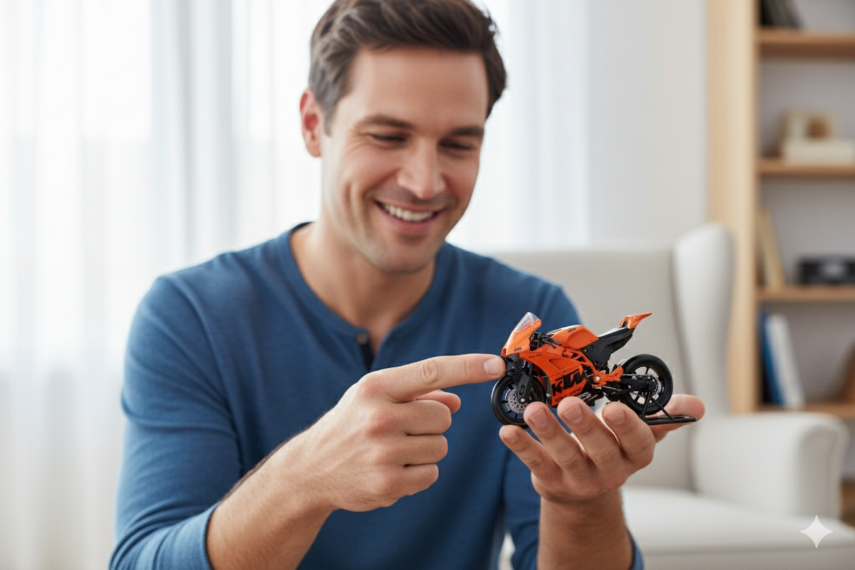 Moto Ktm Rc 8C - Welly Escala 1:18-4