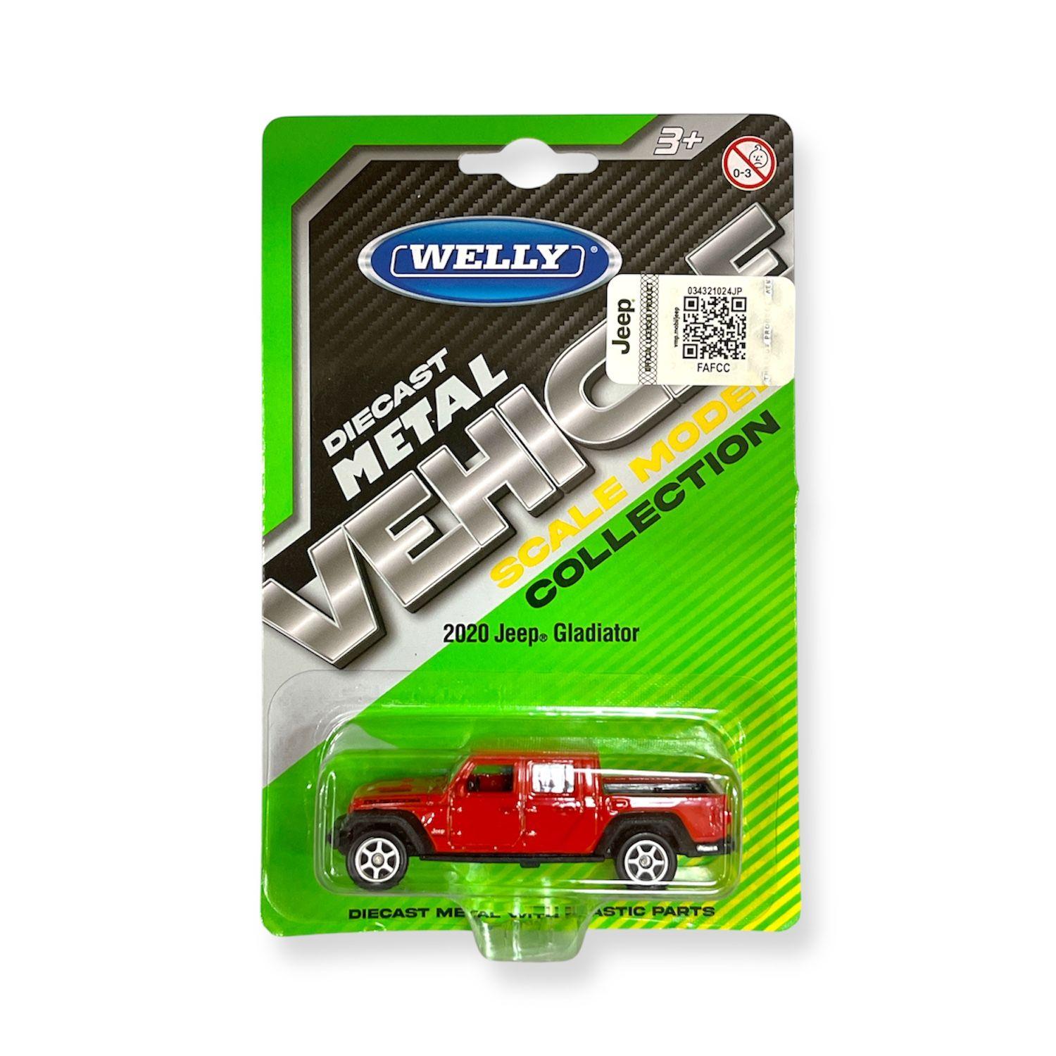 SUV Jeep Gladiator Escala 1:60 - Welly-2