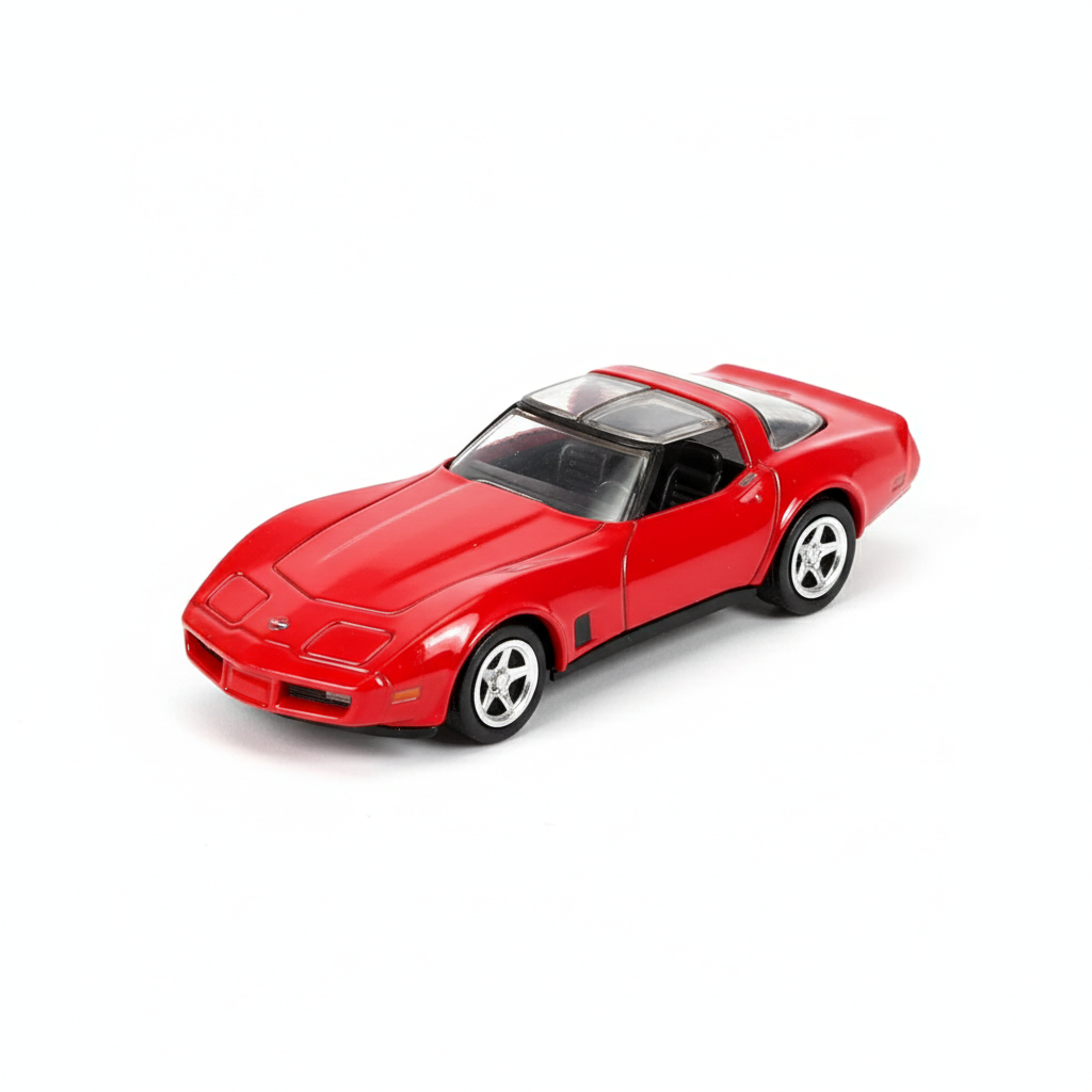 Auto Chevrolet Corvette - Welly Escala 1:60-3