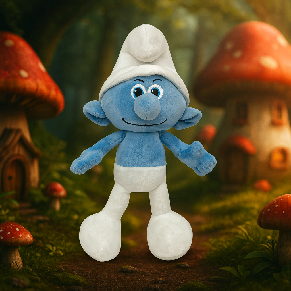 Peluche Pitufo - Los Pitufos-4