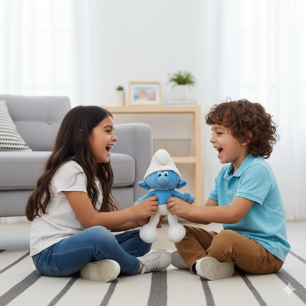 Peluche Pitufo - Los Pitufos-6