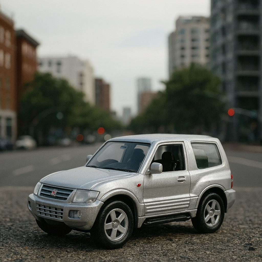 Auto Mitsubishi Pajero - Welly Escala 1:60-2