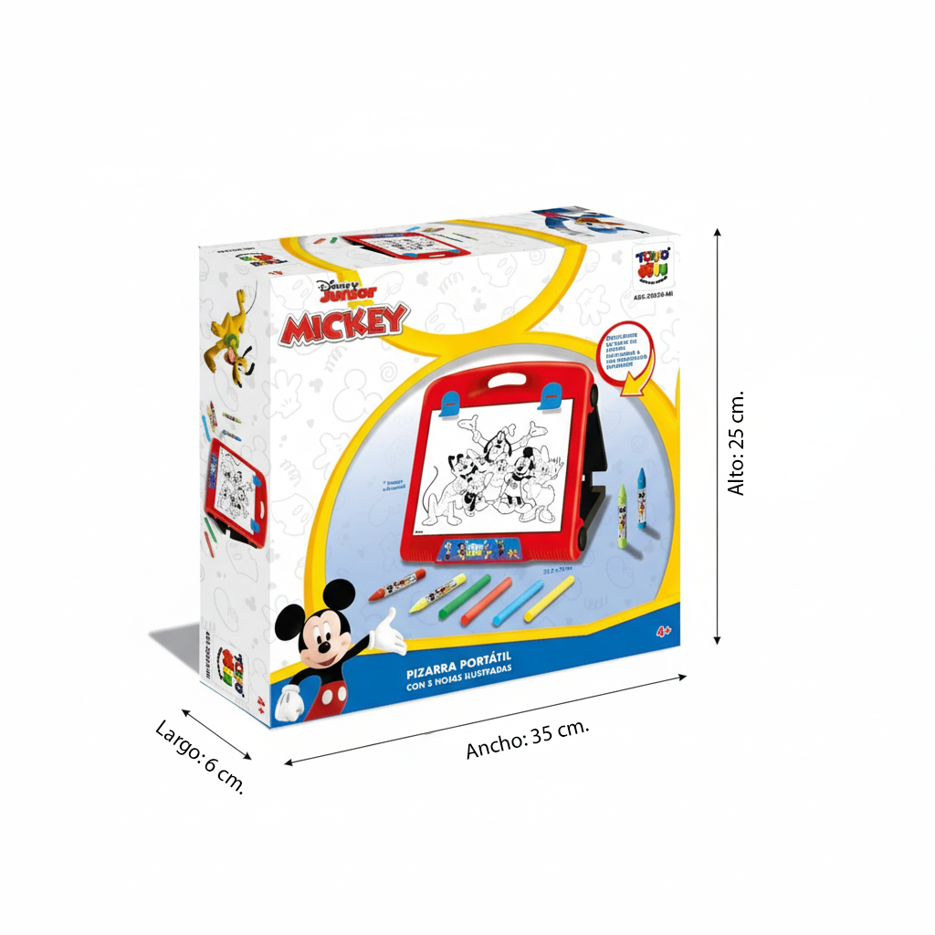Juego Educativo Pizarra Portatil - Mickey-2