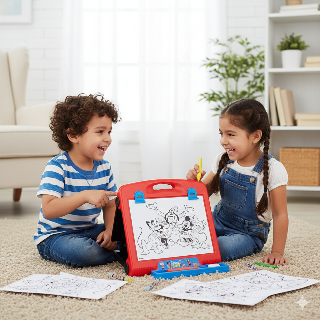 Juego Educativo Pizarra Portatil - Mickey-3