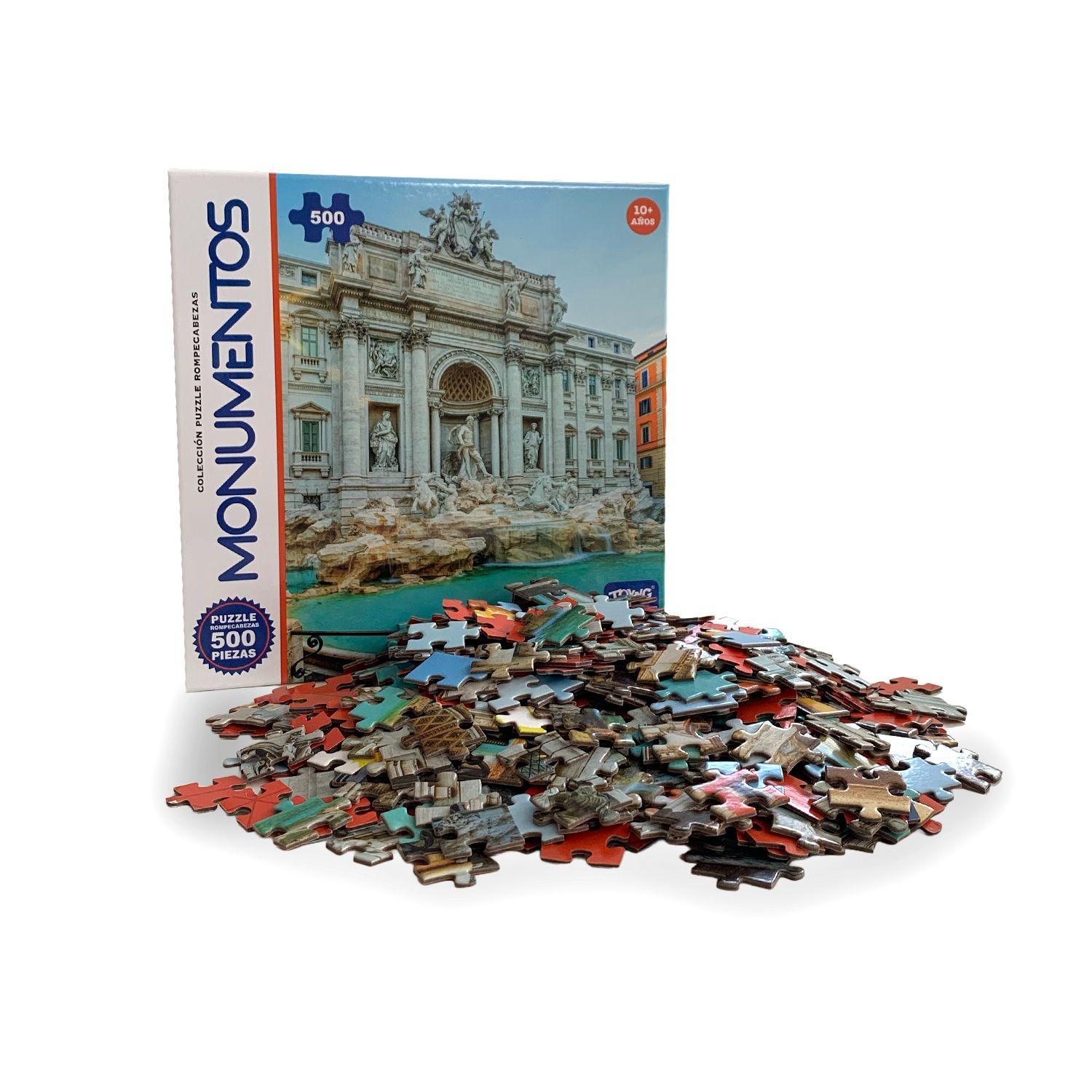 Puzzle Fontana Di Trevi (500 Piezas) - Toyng-0